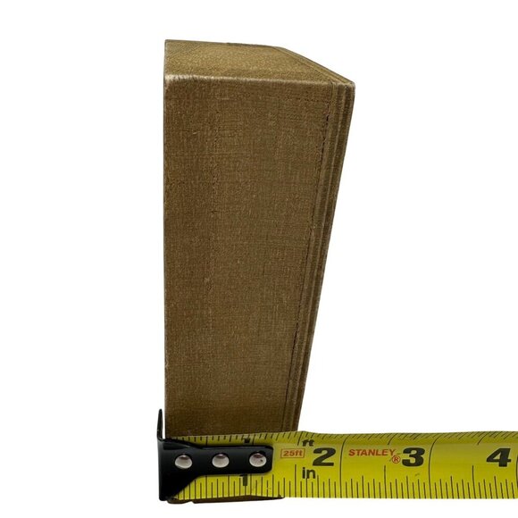 Rustic Wooden Block Signs 5in Farmhouse Primitive Tabletop Decor Accent Neutral - Picture 7 of 10